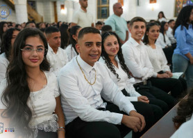 قداس من أجل طلبة التوجيهي &ndash; مدرسة لاتين الزبابدة