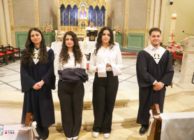 &lrm;&lrm;لاتين بيت جالا | قداس احتفالي على نية طلبة التوجيهي 2026