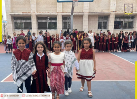 &lrm;مدرسة لاتين الطيبة تحيي التراث الفلسطيني