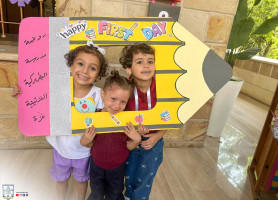 &lrm;من أجواء روضة مدرسة البطريركية اللاتينية &ndash; غزة