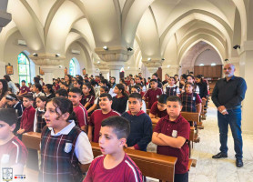 &lrm;طلبتنا يوحّدون صلواتهم من أجل السلام