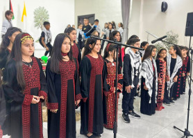 إحياء التراث الفلسطيني | مدرسة البطريركية اللاتينية - الطيبة