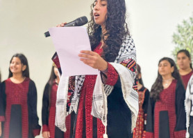 إحياء التراث الفلسطيني | مدرسة البطريركية اللاتينية - الطيبة