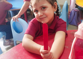&lrm;من أجواء روضة مدرسة البطريركية اللاتينية &ndash; غزة
