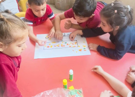 &lrm;من أجواء روضة مدرسة البطريركية اللاتينية &ndash; غزة