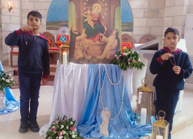 &lrm;طلبتنا يوحّدون صلواتهم من أجل السلام