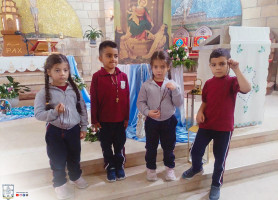 &lrm;طلبتنا يوحّدون صلواتهم من أجل السلام