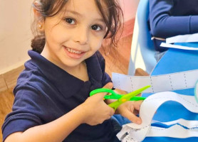 &lrm;من أجواء روضة مدرسة البطريركية اللاتينية &ndash; غزة