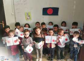 &lrm;من أجواء روضة مدرسة البطريركية اللاتينية &ndash; غزة