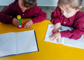 &lrm;من أجواء روضة مدرسة البطريركية اللاتينية &ndash; غزة