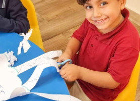 &lrm;من أجواء روضة مدرسة البطريركية اللاتينية &ndash; غزة