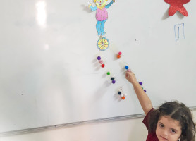 &lrm;من أجواء روضة مدرسة البطريركية اللاتينية &ndash; غزة