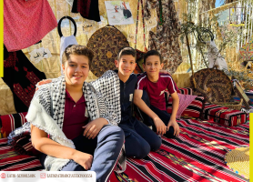 &lrm;مدرسة راهبات ماريوسف - نابلس تحيي التراث الفلسطيني