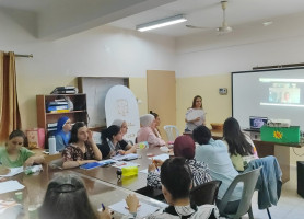 تمكين معلمات رياض الأطفال في غزة