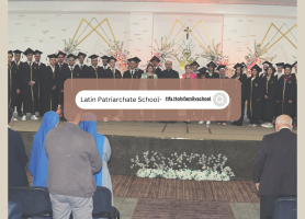 زيارة غبطة البطريرك بيير باتيستا بيتسابالا والأب ديفيد&lrm;