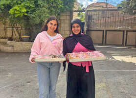 &lrm;مدرسة لاتين بيرزيت| تُحيي فعالية أكتوبر الوردي