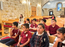 &lrm;طلبتنا يوحّدون صلواتهم من أجل السلام