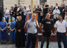 انطلاقة العام الدراسي الجديد في مدرسة لاتين _ غزة