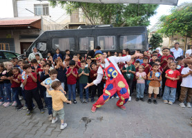 انطلاقة العام الدراسي الجديد في مدرسة لاتين _ غزة