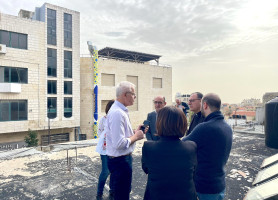 Representatives from  The Knights of the Holy Sepulcher - Germany,  visited the General Administration office
