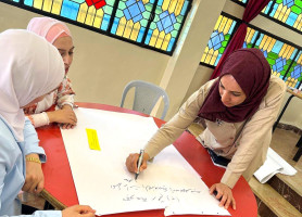 &lrm;دورة تدريبية لمعلمي مدرسة راهبات ماريوسف-نابلس