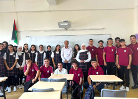 بدء العام الدراسي الجديد في مدرسة راهبات ماريوسف-نابلس