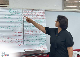 استكمال الدورة التدريبية حول "ماهية التخطيط" في مدرسة البطريركية اللاتينية &ndash; الزبابدة