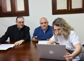Signing a cooperation agreement