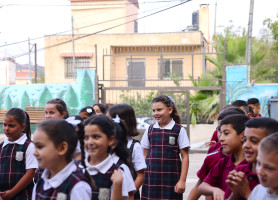 بدء العام الدراسي الجديد في مدرسة لاتين-جفنا