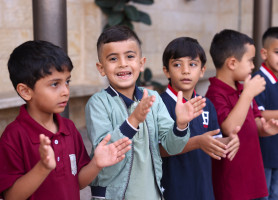 بدء العام الدراسي الجديد في مدرسة لاتين-جفنا