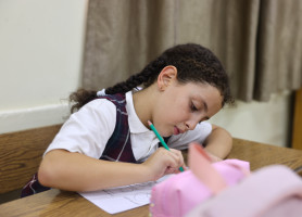 بدء العام الدراسي الجديد في مدرسة لاتين-جفنا