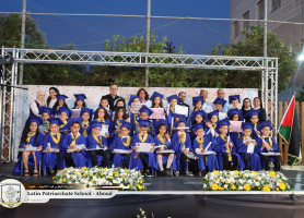 Graduation Ceremony for Kindergarten Children at Aboud School