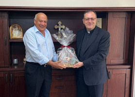 زيارة وفد روتري ايطاليا لإدارة المدارس