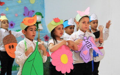 حفل تخريج روضة مدرسة لاتين- جفنا