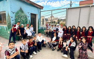 إحياء التراث الفلسطيني | مدرسة البطريركية اللاتينية - جفنا