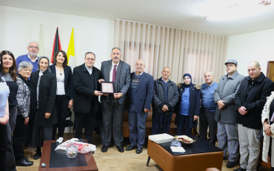 Director of Education Visits Christian Schools&rsquo; Secretariat to Extend Festive Greetings