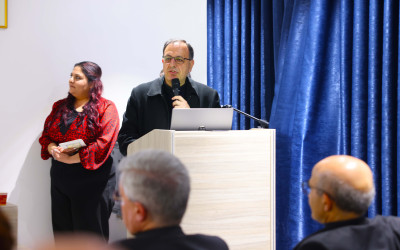 the Holy Land Coordination of Episcopal Conferences visited the General Administration Office of the Latin Patriarchate Schools