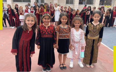 &lrm;مدرسة لاتين الطيبة تحيي التراث الفلسطيني