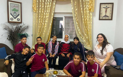 زيارة طلاب مدرسة لاتين - عين عريك لكبار السن