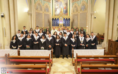 &lrm;&lrm;لاتين بيت جالا | قداس احتفالي على نية طلبة التوجيهي 2026