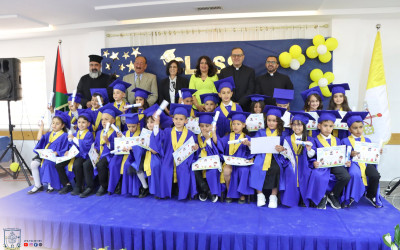 &lrm;مدرسة البطريركية اللاتينية &ndash; عابود | تخريج أطفال الروضة 2026
