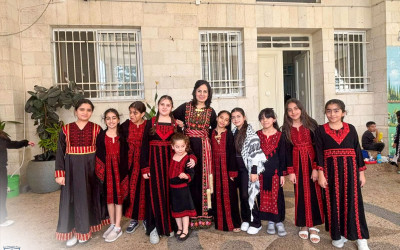 إحياء التراث الفلسطيني | مدرسة البطريركية اللاتينية - بيرزيت