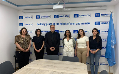 لقاء يجمع الإدارة العامة ومؤسسة اليونسكو في فلسطين