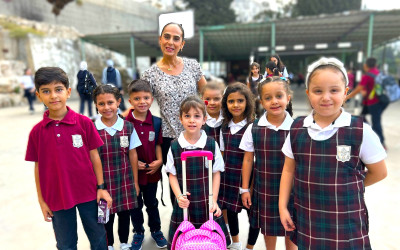 The New Academic Year Begins at St. Joseph School - Nablus
