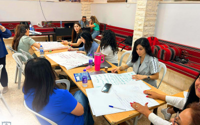 Training of Zababdeh Teachers on Blended Learning and Artificial Intelligence