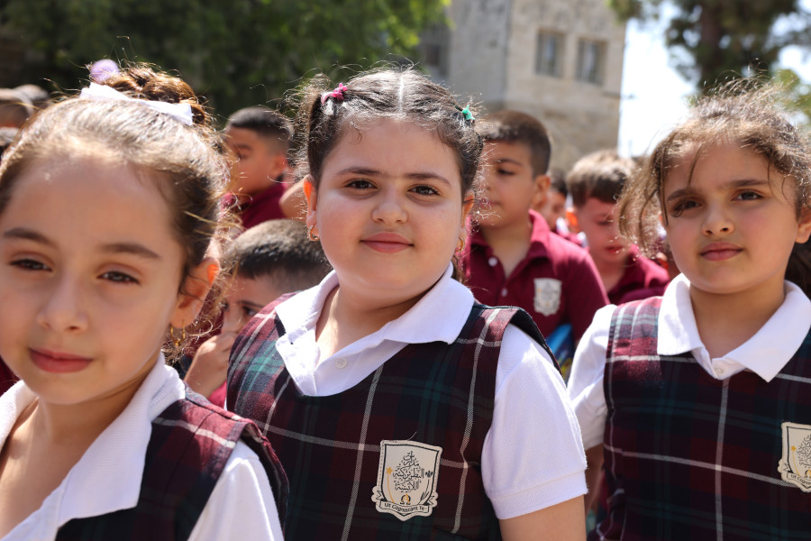 بدء العام الدراسي الجديد في مدرسة لاتين-بيرزيت
