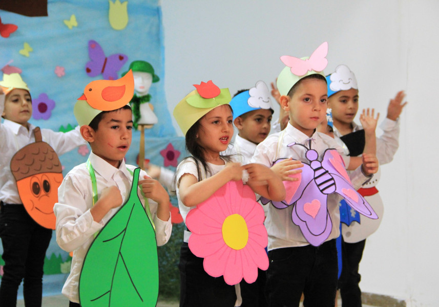 حفل تخريج روضة مدرسة لاتين- جفنا