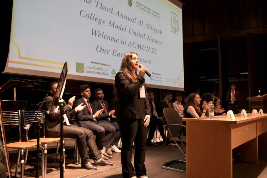 The Opening of the Third Edition ACMUN, National Model United Nations Simulation Conference