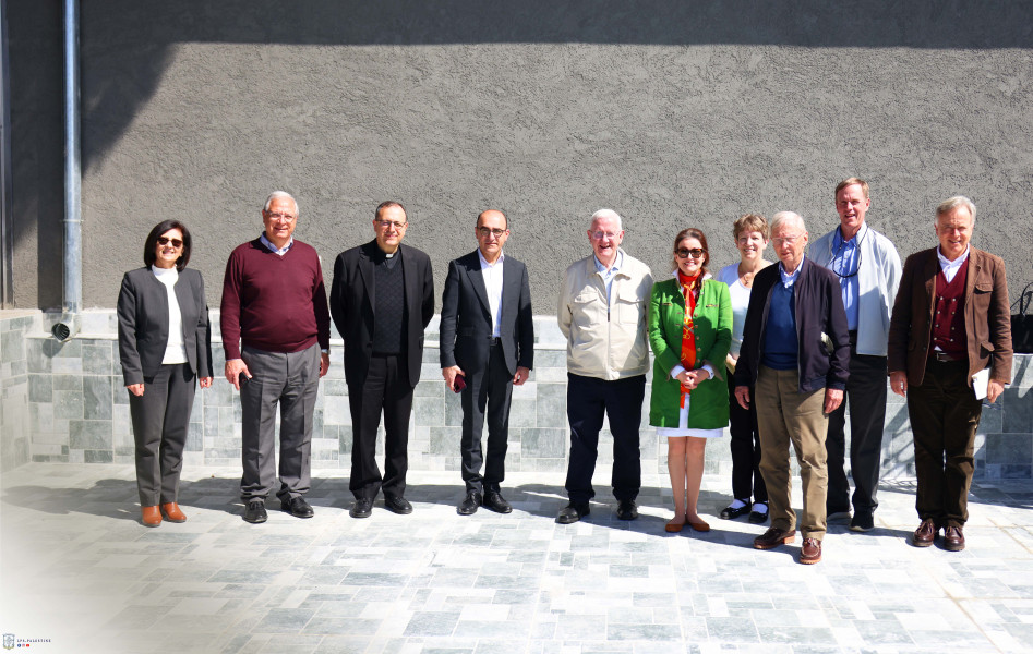 The Holy Land Commission Visits the General Administration of Latin Patriarchate Schools