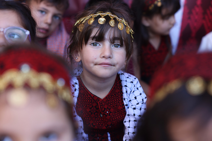 يوم التراث الفلسطيني في مدرسة البطريركية اللاتينية - جفنا